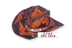 หมวกคาวบอยหนังแท้